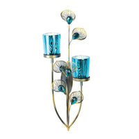  Peacock Plume Wall Sconce - The Fox Decor