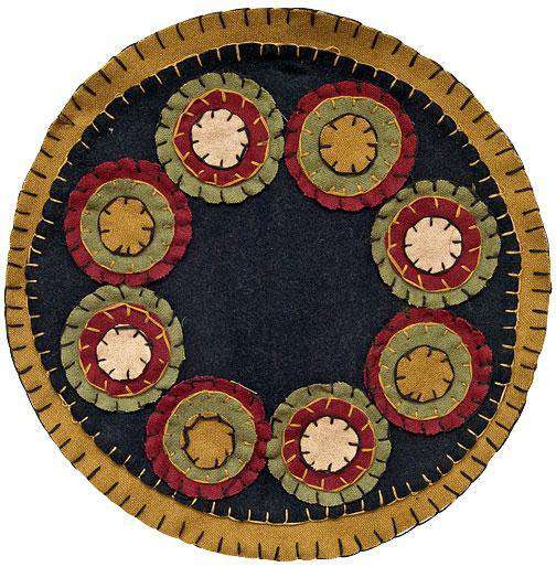 Penny Candle Mat, 9" - The Fox Decor