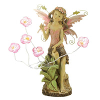Thumbnail for Peony Fairy Solar Statue - The Fox Decor