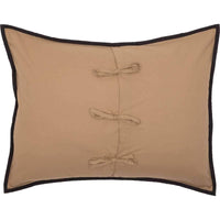 Thumbnail for Black Check Star Standard Sham 21x27 VHC Brands - The Fox Decor