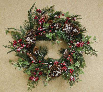 Pepperberry & Cedar Wreath Christmas CWI+ 