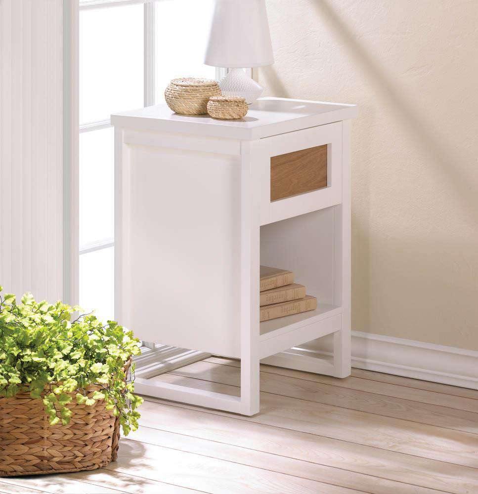 Perfect White Side Table - The Fox Decor