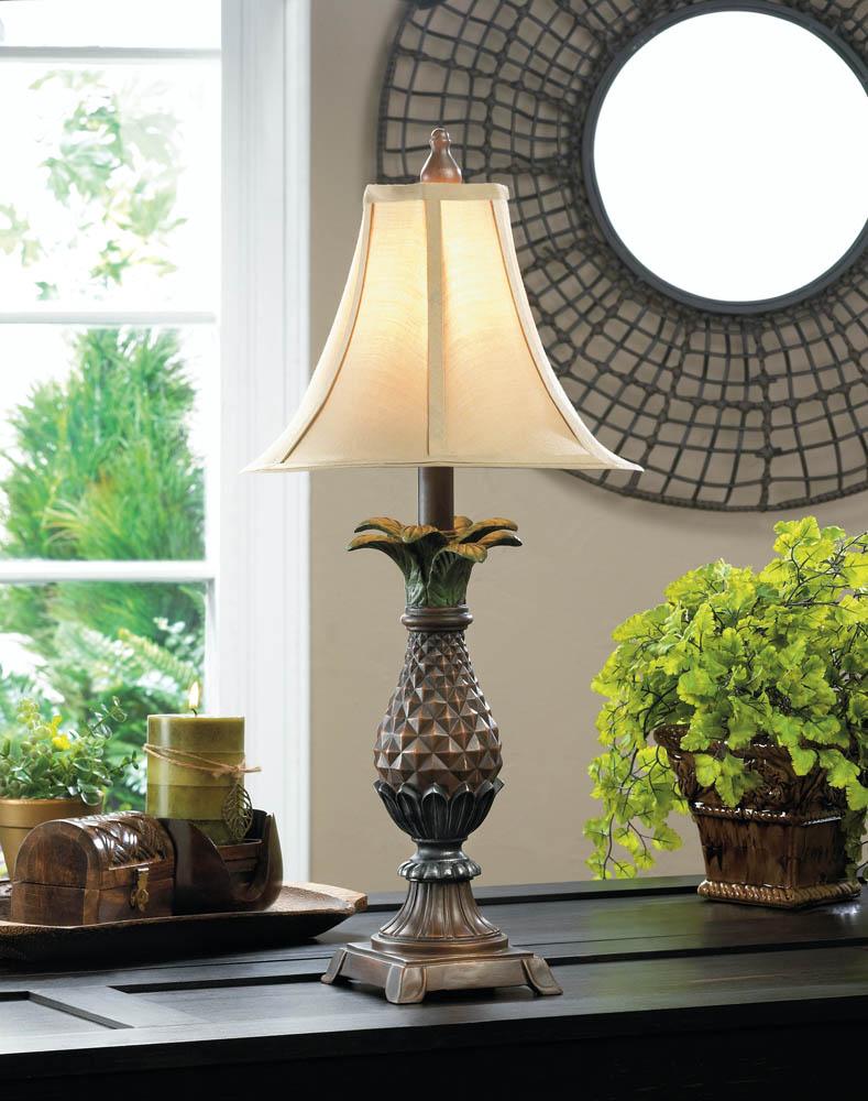 Pineapple Table Lamp - The Fox Decor