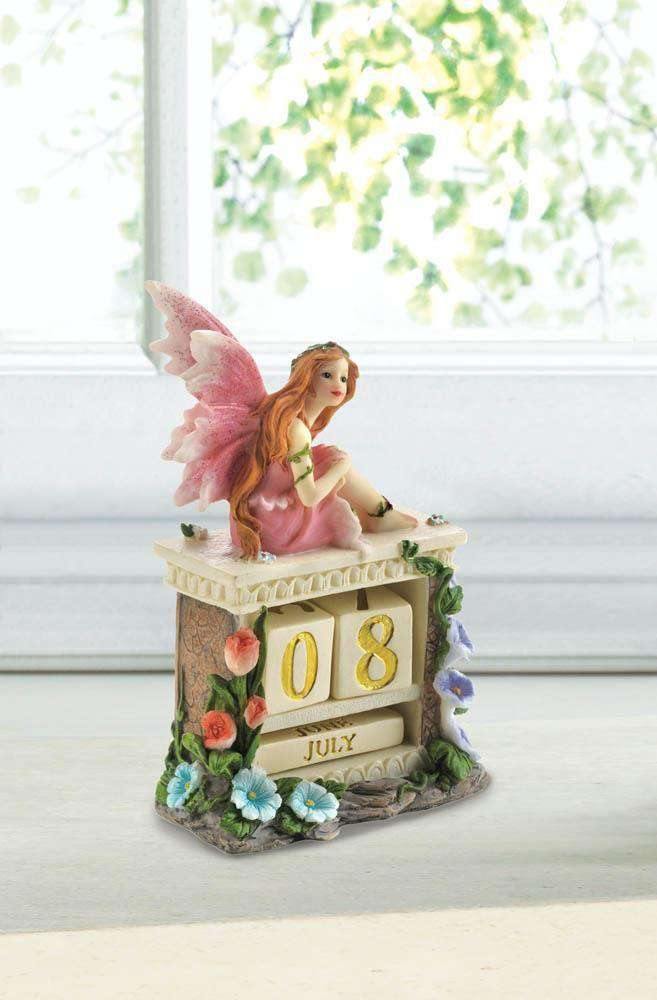 Pink Fairy Block Calendar - The Fox Decor
