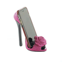 Thumbnail for Pink Rose Shoe Phone Holder