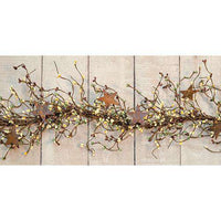 Pip Berry Garland With Stars, Coffee Bean Mix, 40