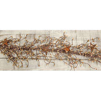 Pip Berry Garland With Stars, Teastain, 40