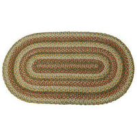 Thumbnail for Plantation Oval Braided Rug CWI Gifts 
