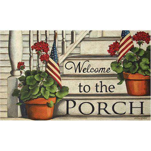 Porch Welcome Floor Mat Rugs CWI+ 