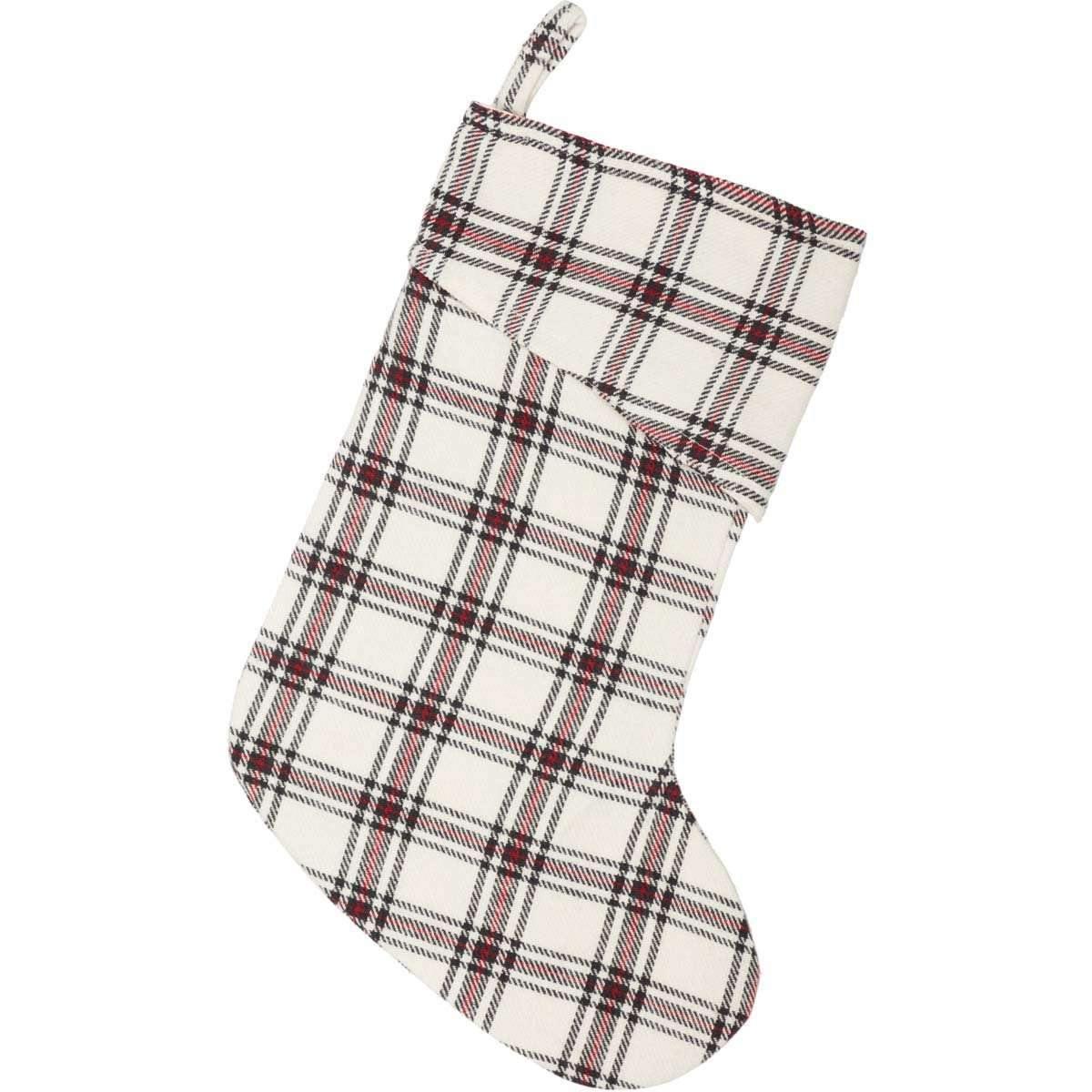 Amory Plaid Stocking 11x15 VHC Brands - The Fox Decor