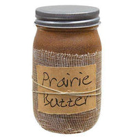 Thumbnail for Prairie Butter Jar Candle, 16oz Black Crow Candle Co. CWI+ 