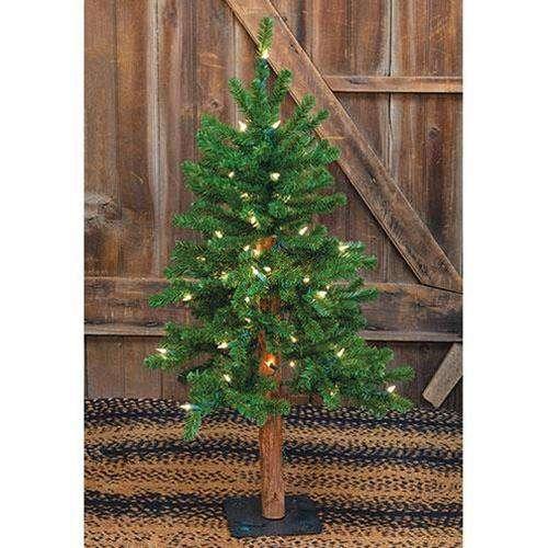 Pre-Lit Alpine Tree, 3ft - The Fox Decor