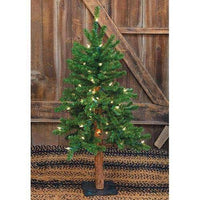 Thumbnail for Pre-Lit Alpine Tree, 3ft - The Fox Decor