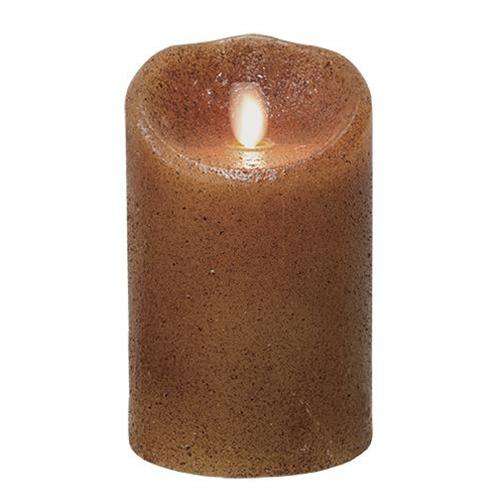 Primitive Luminara Candle, 5" - The Fox Decor