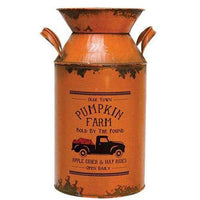 Thumbnail for '+Pumpkin Farm Milk Can - The Fox Decor