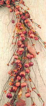 Pumpkin Pod Garland, 4 ft. - The Fox Decor