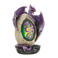 Thumbnail for Purple Dragon Egg Statue - The Fox Decor