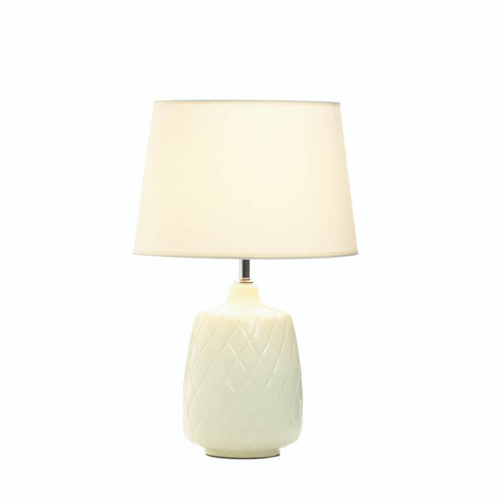Quilted Diamonds Table Lamp - The Fox Decor
