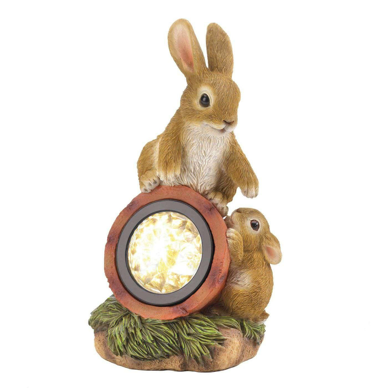 Rabbit W/Solar Light - The Fox Decor