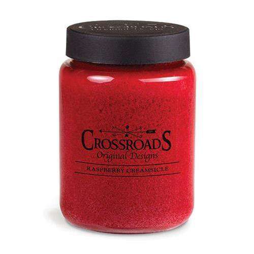 Raspberry Creamsicle Jar Candle, 26oz Classic Jar Candles CWI+ 