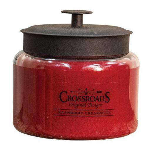 Raspberry Creamsicle Jar Candle, 64oz Candles and Scents CWI+ 