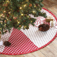 Natalia Christmas Tree Skirt 50 VHC Brands - The Fox Decor