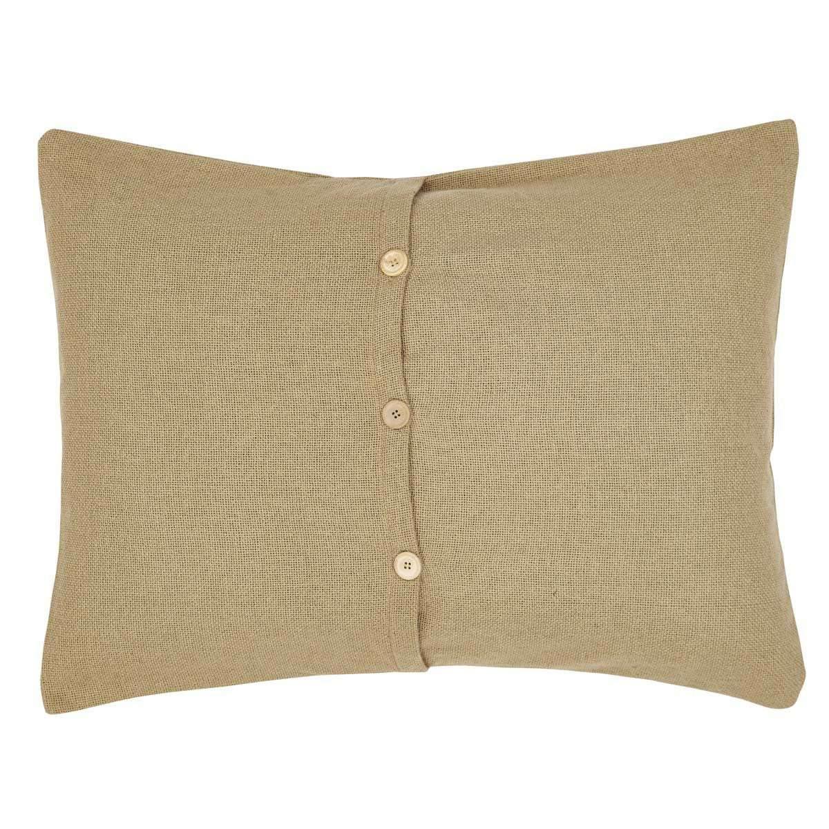 Burlap Natural Standard Sham 21x27 VHC Brands - The Fox Decor