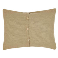 Thumbnail for Burlap Natural Standard Sham 21x27 VHC Brands - The Fox Decor