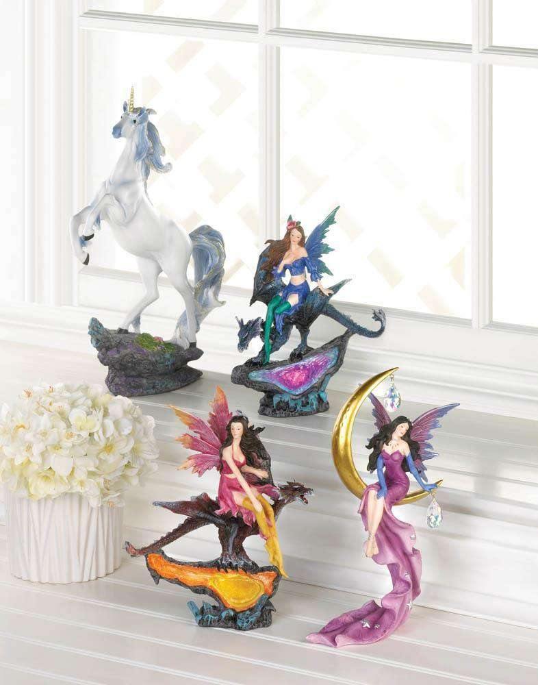 Rearing Unicorn Figurine - The Fox Decor