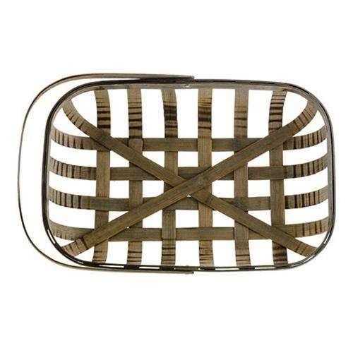 Rectangle Tobacco Basket With Handle Baskets CWI+ 