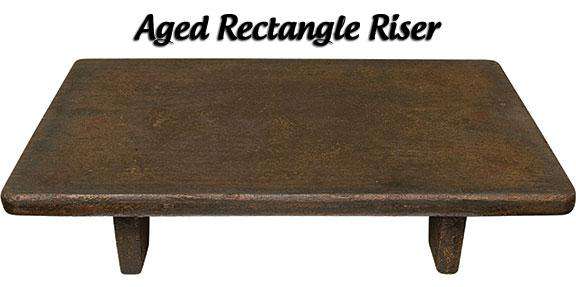 Rectangular Riser Wood CWI+ 
