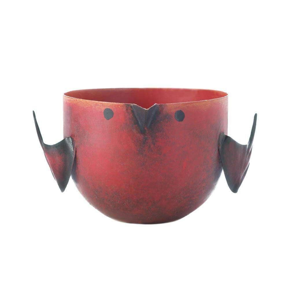 Red Apple Birdie Candle - The Fox Decor