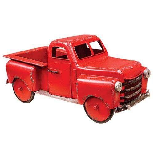 Red Farmhouse Truck - The Fox Decor
