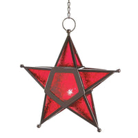 Thumbnail for Red Glass Star Lantern