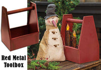 Thumbnail for Red Metal Tool Box Containers CWI+ 