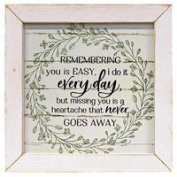 Thumbnail for Remembering You Framed Print, White Frame General CWI+ 