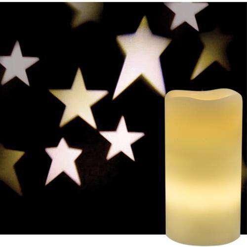 Remote Control Country Star Projection Pillar - The Fox Decor