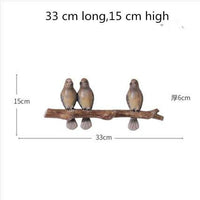Thumbnail for Retro creative bird wall hanging - The Fox Decor