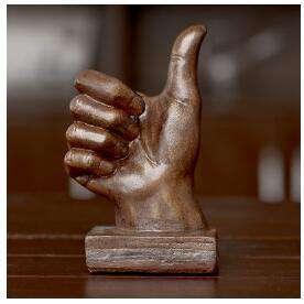 Retro Gesture Bust OK Victory Praise Abstraction Statue - The Fox Decor