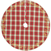 Thumbnail for HO HO Holiday Christmas Tree Skirt 55 VHC Brands - The Fox Decor