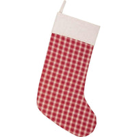 Thumbnail for Red Plaid Stocking 12x20 VHC Brands - The Fox Decor