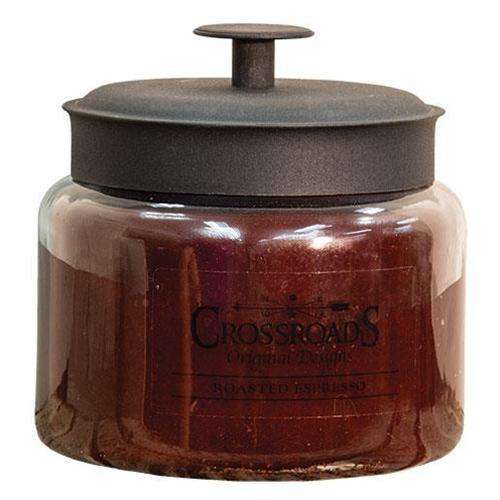 Roasted Espresso Jar Candle, 48oz. Candles and Scents CWI+ 