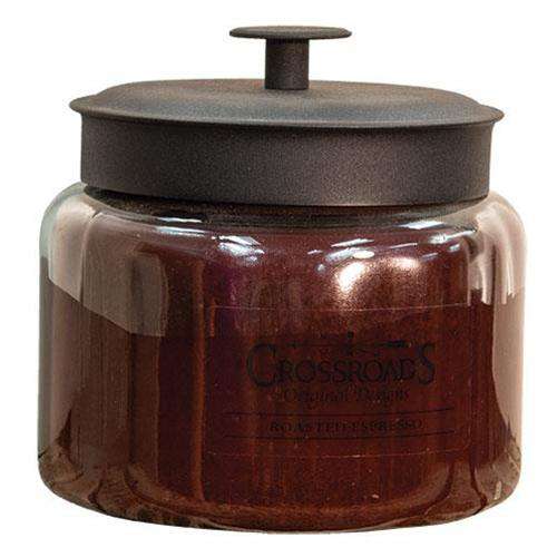 Roasted Espresso Jar Candle, 64oz Candles and Scents CWI+ 