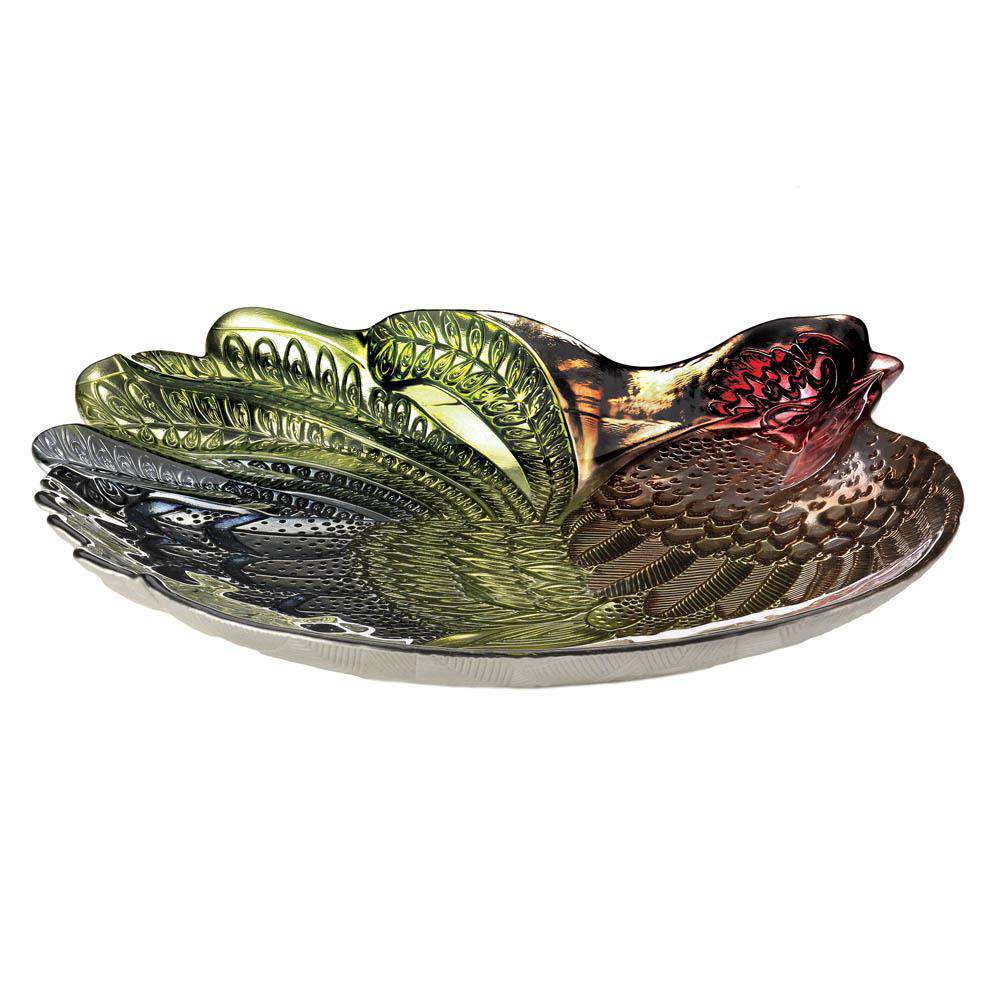 Rooster Decorative Plate Accent Plus 