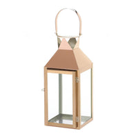 Thumbnail for Rose Gold Candle Lantern - The Fox Decor