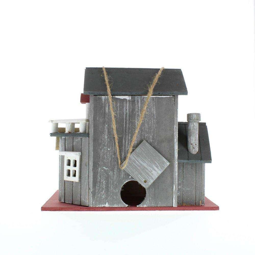 Route 66 Biker Bar Birdhouse Bird & Nest Decor CWI+ 