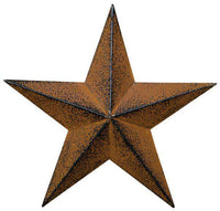 Rust w/Black Barn Star, 24
