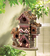 Thumbnail for Rustic Gingerbread Style Bird House Songbird Valley 