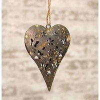 Thumbnail for Rustic Heart Ornament Valentine decore CWI+ 