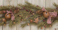 Thumbnail for Rustic Holiday Pine Garland, 3 ft Christmas CWI+ 